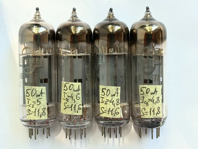 2 Sondes De Test Pour Tubes EL84/6BQ5/6P14 - Compatibles Testeurs Amptata T2, T4, T5, T6