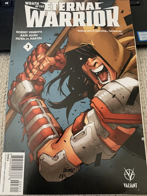 Wraith Of The Eternal Warrior Comic 3 Cover A First Print 2015 Venditti Valiant