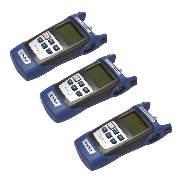 3X Handheld Optical  Meter High Precision Optical Fiber Tester Optical AttenJ7Z9