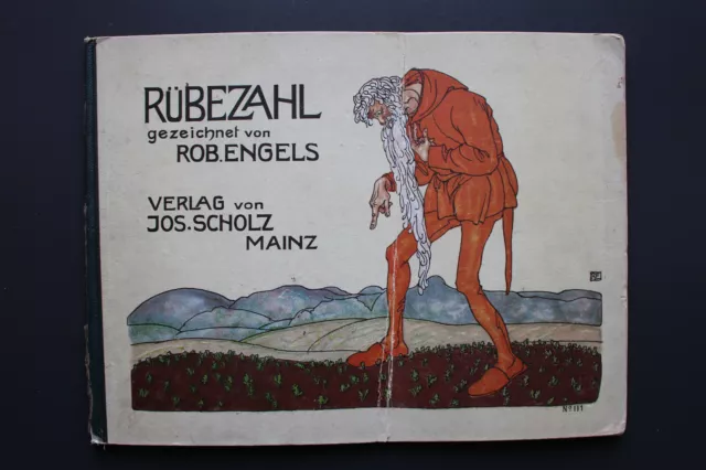 Rübezahl - Siegfried Beck, Illustrator Robert Engels, Verlag Scholz Mainz
