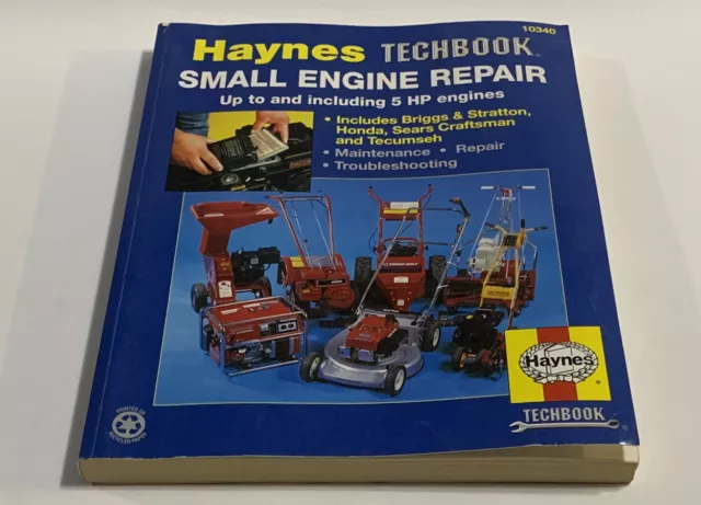 2 Haynes Small Engine Repair Techbook Books 5 HP & 20 HP Engines 10340 10341 2