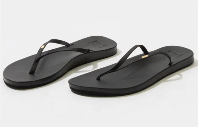 REEF CUSHION SLIM Women's Black Sandals Size 9 US (UK 7 EURO 40)