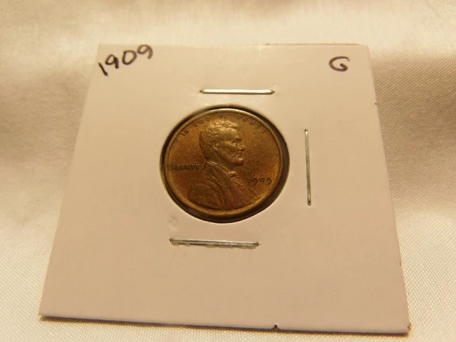 1909 Lincoln Cent Good Features and Details