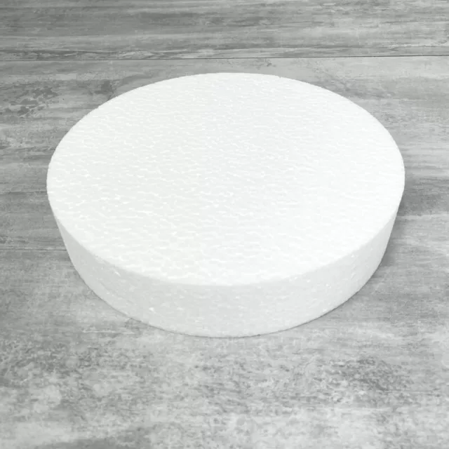 Disque épaisseur 4 cm, diamètre 20 cm, polystyrène pro haute densité, 28 kg/ m3
