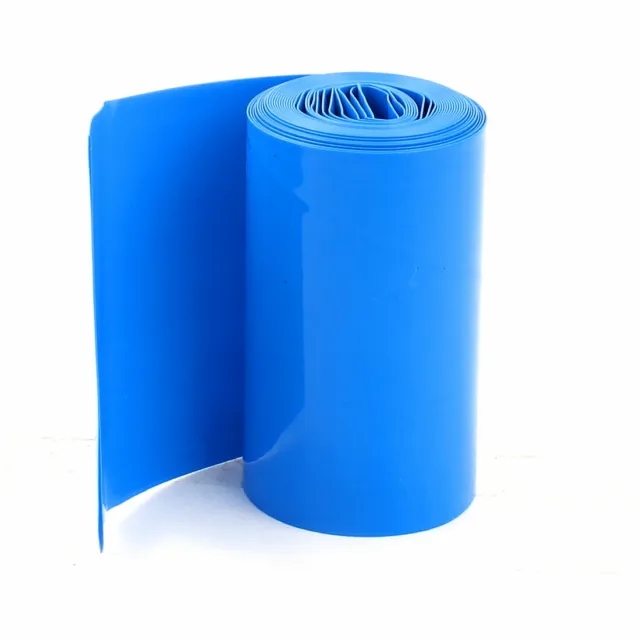 PVC termoretraibile avvolgere tubo 2m 50mm larghezza per 2x18650 batteria