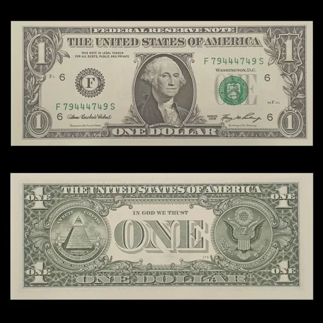 Vereinigte Staaten US $ 1 One Dollar 2006 USA USD 1 unzirkulierte Banknote UNC