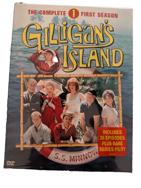 GILLIGANS ISLAND - The Complete First Season (DVD, 2004, Set de 3 ...