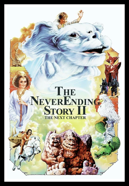 The NeverEnding Story II Movie Poster Print & Unframed Canvas Prints
