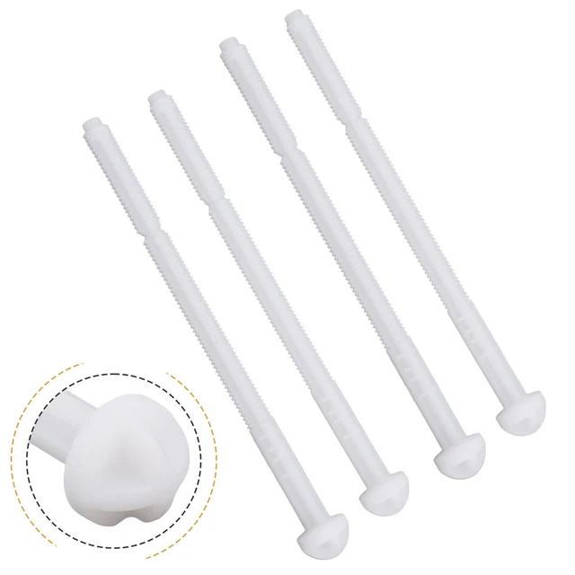 4-tlg Schubstangen-Set Für Delta Twinline - 135mm Druckstangen ABS Weiß 240.074.00