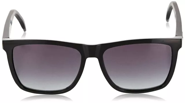 Carrera mens Carrera 5041/S Sunglasses, Black/Dark Gray Gradient, 56mm 2