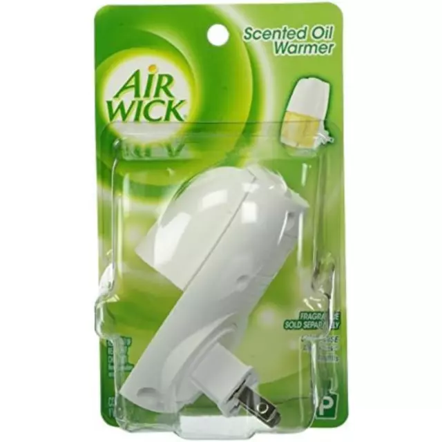 Air Wick plug in Scented Oil Warmer, White, 1 Count, Essential Oils, Freshener