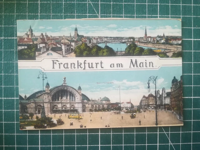 Xg097 CPA Circa 1910 Germany Frakfurt - Animated