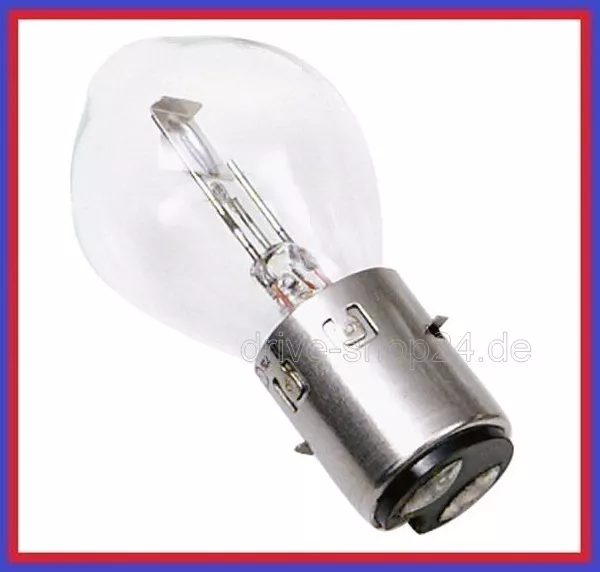 Glühlampe 12V 35/35W BA20d Bilux Motorradlampe Lampe Glühbirne Birne für 2räder