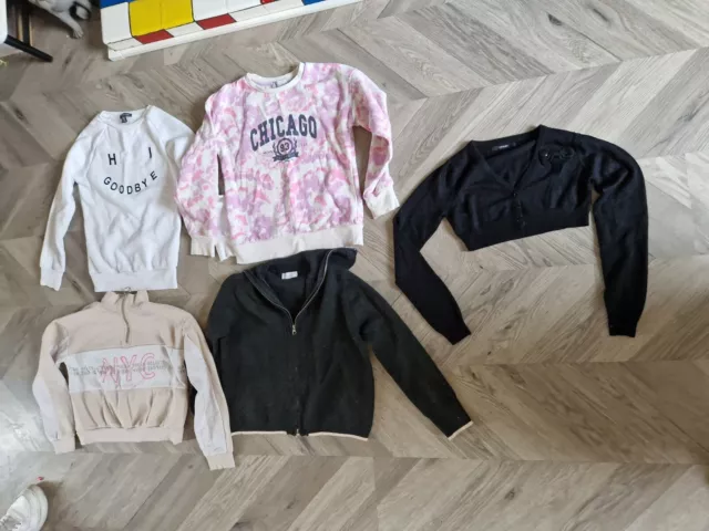 Pacchetto di abiti autunno/inverno per ragazze età 10-11 anni di H&M, Primark & George