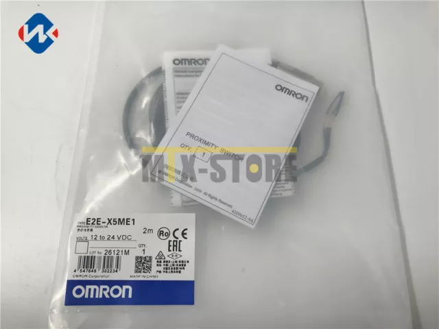 1PCS NEW OMRON E2E-X5ME1 Sensor&Proximity Switch