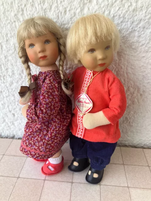 Käthe Kruse Puppen 25 cm Däumlinchen Paar