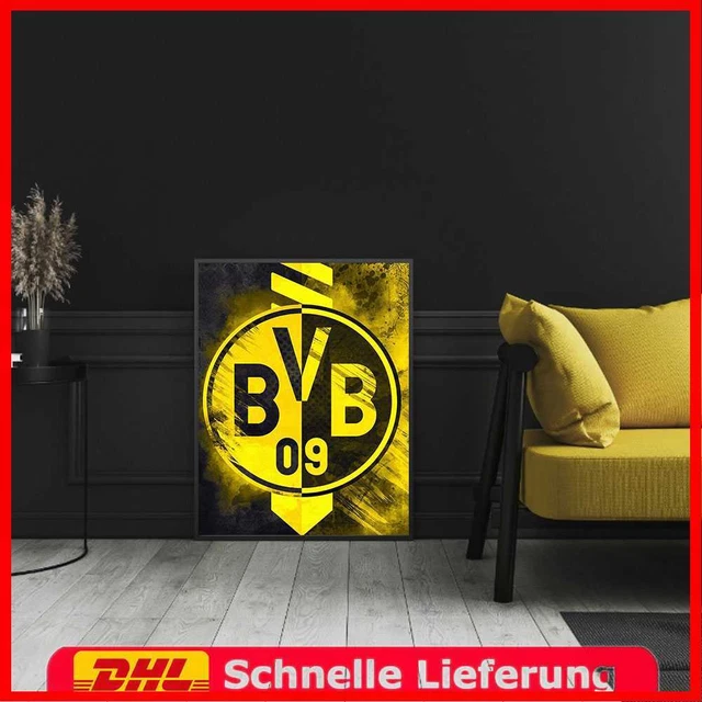 5D DIY Diamond Painting Kits Full Square Drill Dortmund Schild Mosaik Wandbild