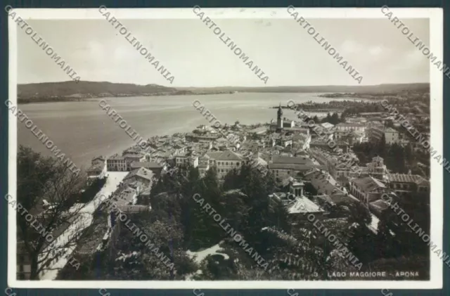 Novara Arona Foto cartolina ZB1352