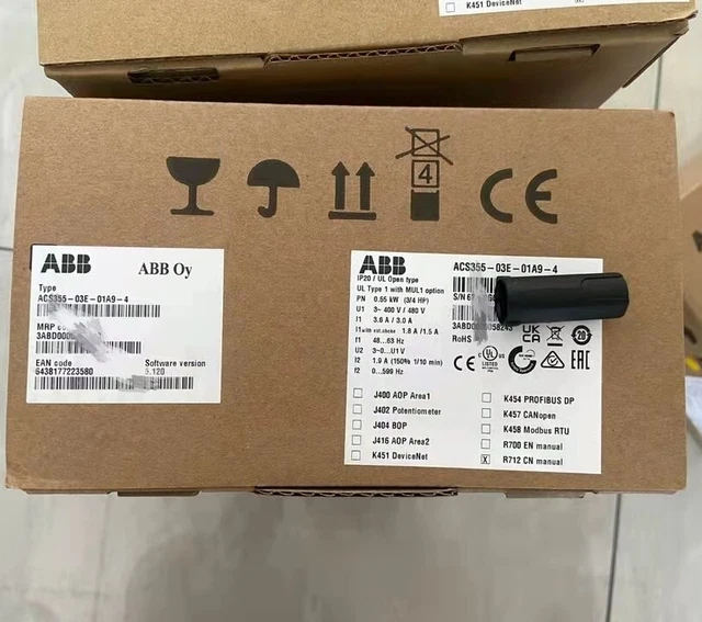 Variateur De Fréquence ABB ACS355-03E-23A1-4 - Neuf - Expédition Rapide