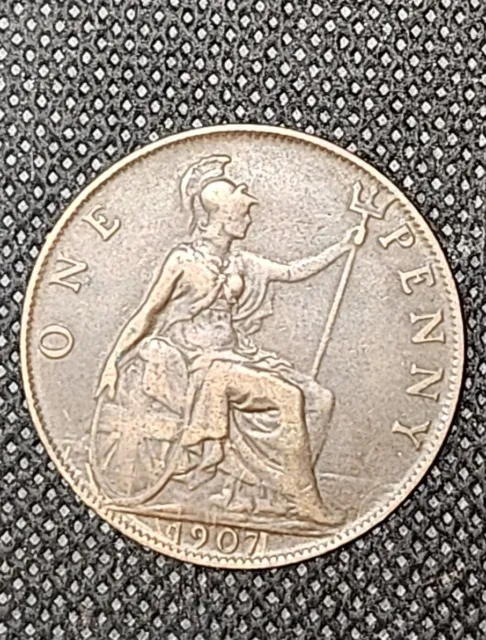 1907 Great Britain One Penny