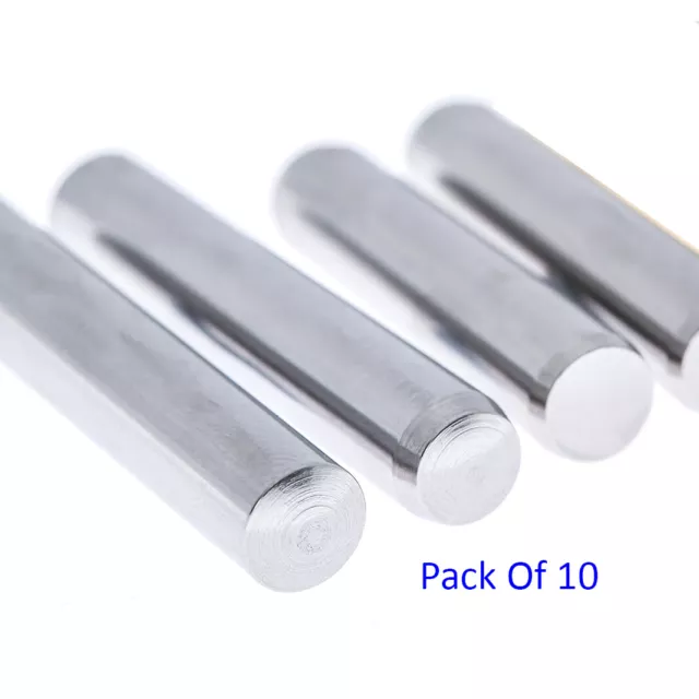 Dowel Pin Stainless Steel A4 / 316 DIN 7 - 2mm Diameter - Pack Of 10