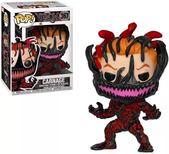 Funko Pop Marvel: Venom - Carnage Cletus Kasady Collectible Figure #367 #33073