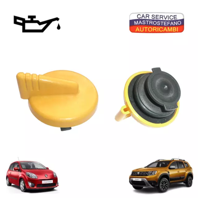 Tappo Rabbocco Olio Dacia Duster Sandero Renault Clio Espace Kangoo Twingo