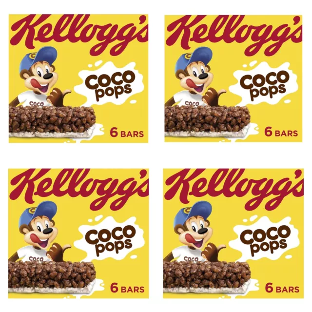 Kellogg's Coco Pops Cereal Bar 24 X 20G