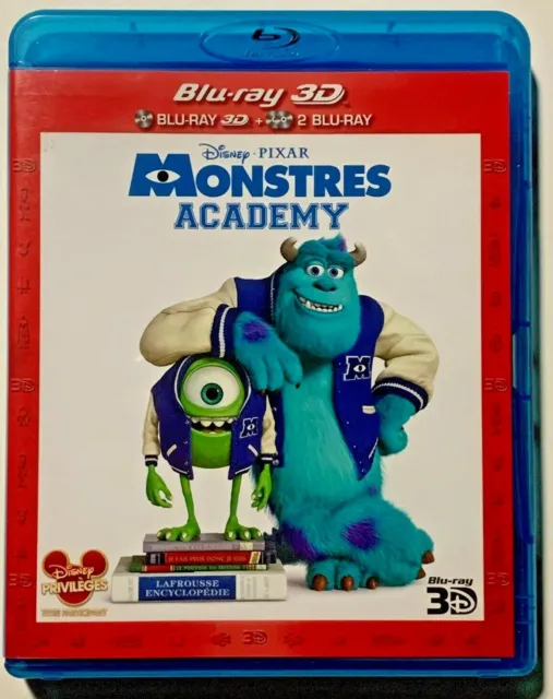 Monstres Academy 3D (blu-ray 3D+ 2 blu-ray) Walt Disney