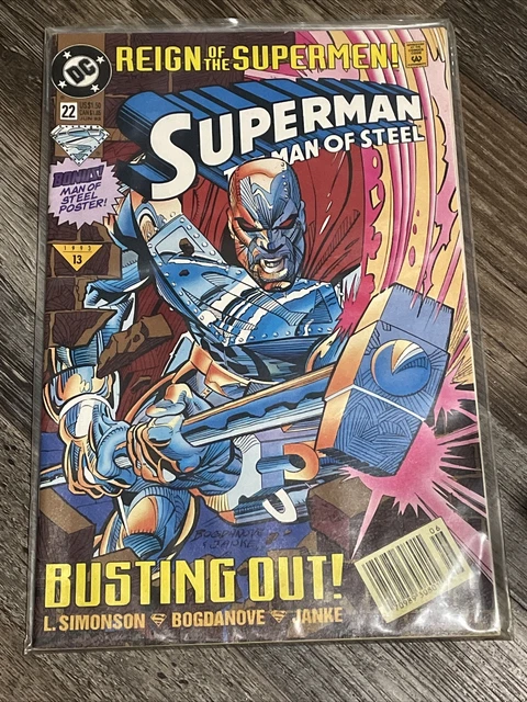 DC Comics Superman The Man of Steel #22 June 1993