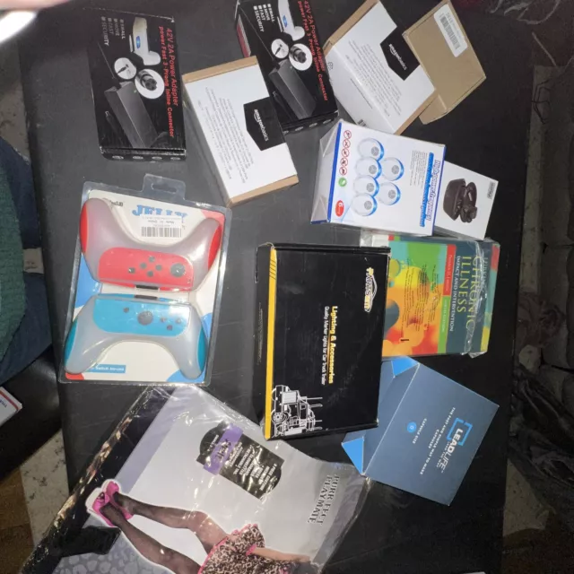 lot of mixed electronics