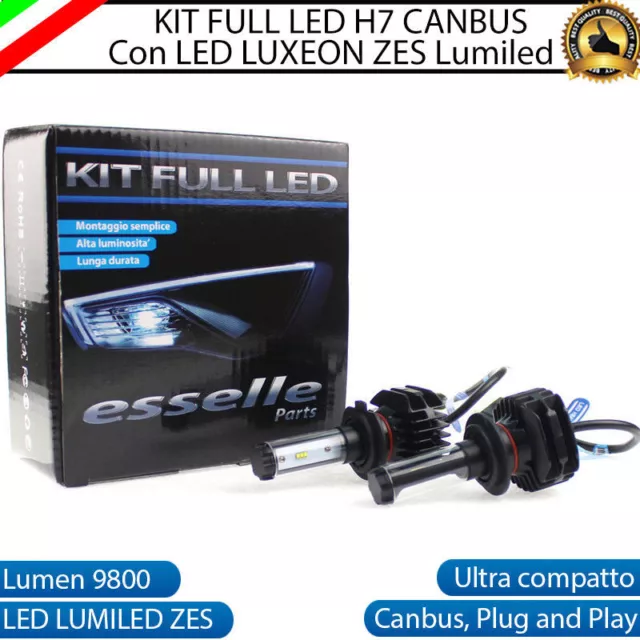 Kit Full Led Bmw Serie 2 F22 F45 Lampade H7 6000K Bianco 9800 Lumen Canbus Led