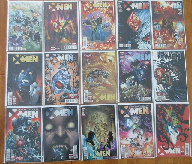 Extraordinary X-Men #1-5,7-16 Marvel 2016 Comic Books VF