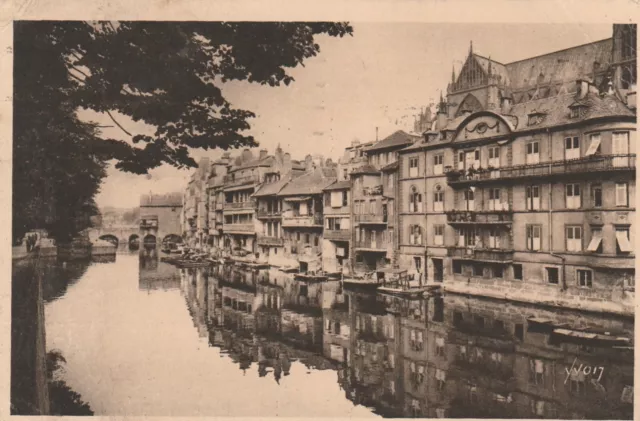 CPA 57 METZ (Moselle) Les Bords de la Moselle Les Roches