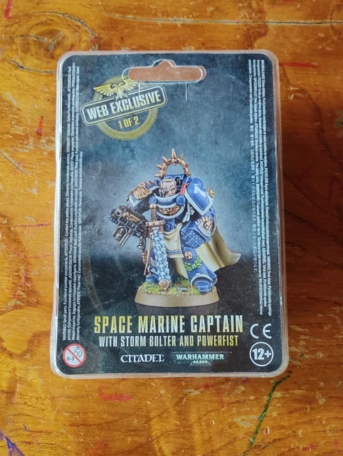 WARHAMMER 40K SPACE Marine Captain Web Exclusive EUR 29,99 - FR
