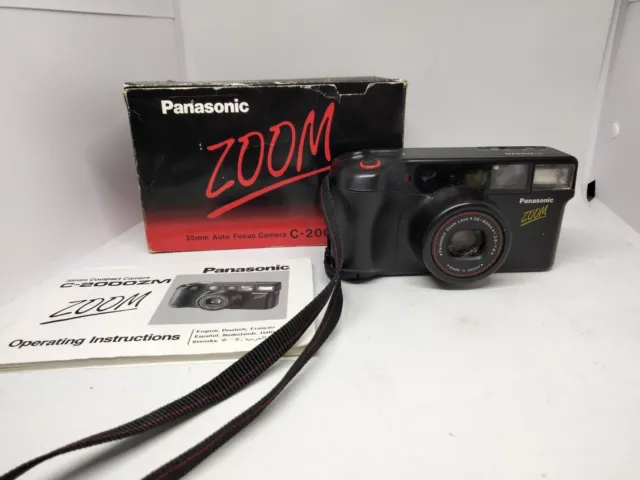 Panasonic Zoom C-2000zm, appareil photo Compact, argentique (pro)
