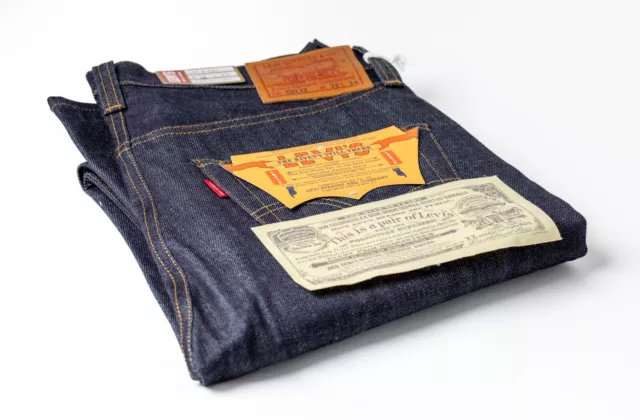 LEVIS VINTAGE CLOTHING 1947 501 Rigid LVC BNWT W32 L34 Made in