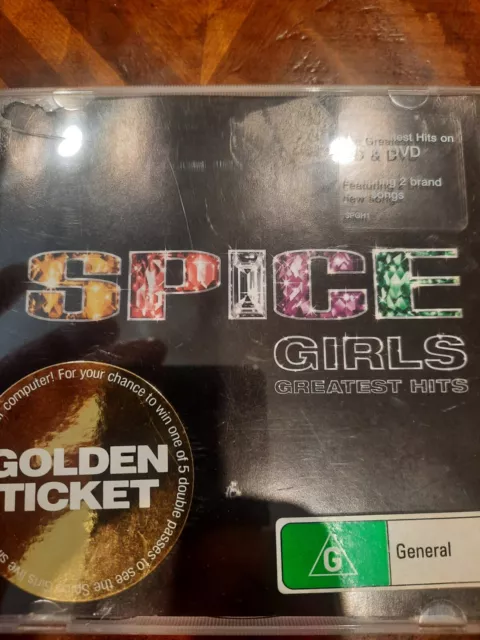 SPICE GIRLS  *OZ  2 x CD / DVD ' GREATEST HITS ' 2007 VGC