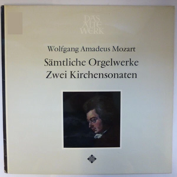 MOZART / HERBERT Tachezi Sämtliche Orgelwerke Zwei Kirchensonaten