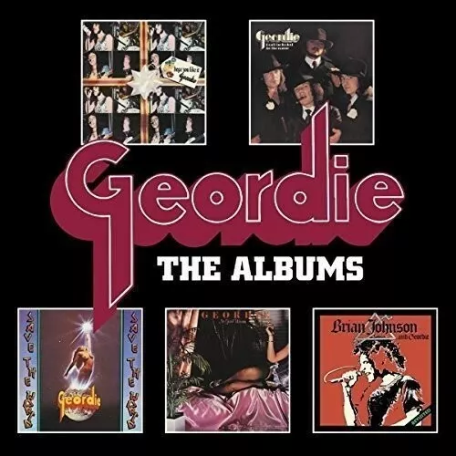 Geordie - The Albums-Deluxe 5 Cd Box Set  5 Cd Neuf