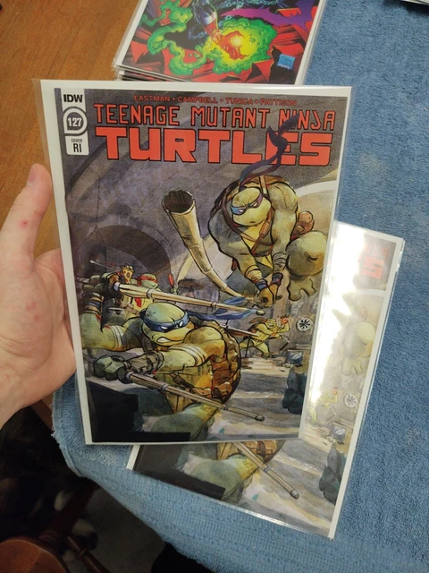 Teenage Mutant Ninja Turtles #127 1:10 Jared Cullum Variant IDW 2011