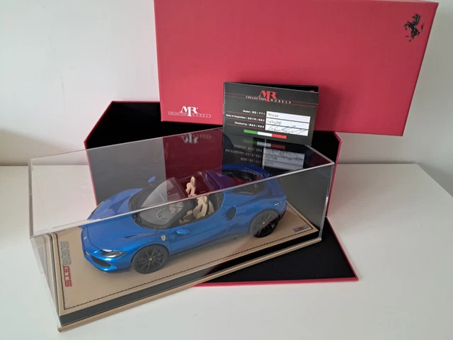 Ferrari 296 GTS Blu Corsa FE037A - MR Collection 1/18 - NEW