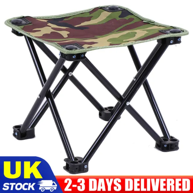 Mini Portable Outdoor Folding Stool Camping Fishing Picnic Travel Chair Seat New