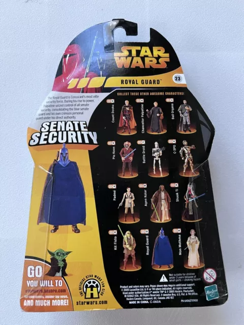 NEW Star Wars Revenge of The Sith (2005)  Royal Guard Senate Security Figure 2