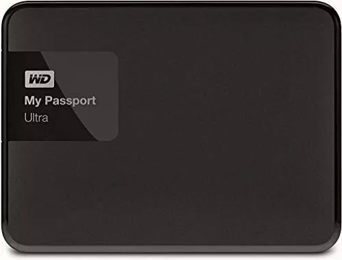 WD My Passport Ultra 1 TB schwarze tragbare externe Festplatte 3