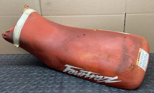 Honda Trx300Ex Trx 300Ex Used Seat Fourtrax Sportrax Red Cover