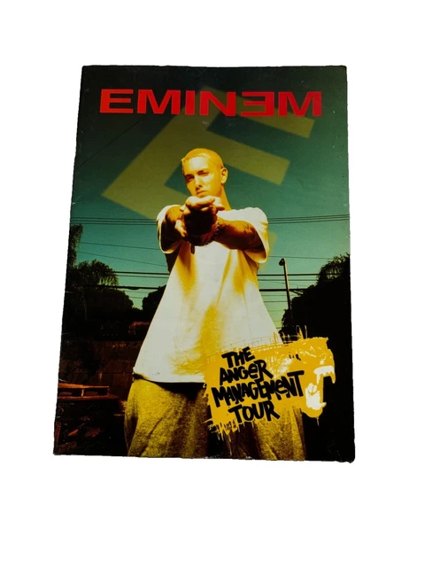 EMINEM THE ANGER Management Tour book programme 2003 £25.00