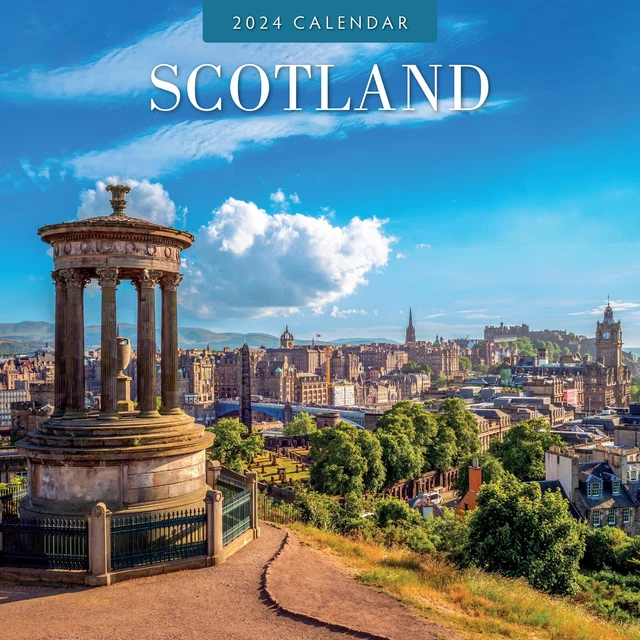SCOTLAND 2024 SQUARE Wall Calendar £5.99 PicClick UK