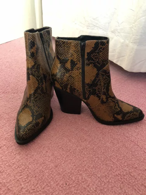 M&s snakeskin boots deals