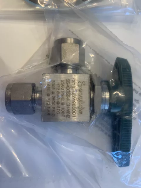 Swagelok stainless steel ball valve 3/8 Inch (with indicator Panel)